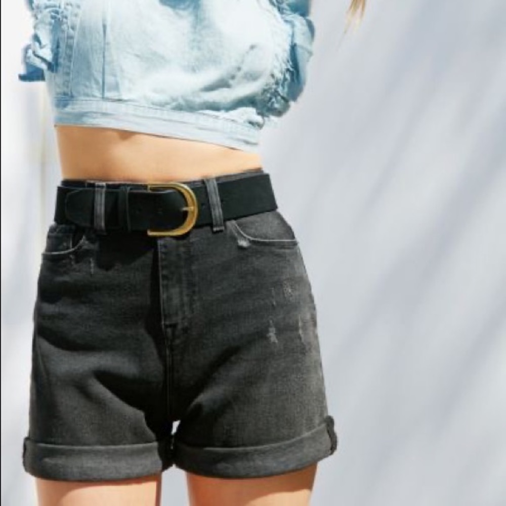 BDG Mom High-Rise Denim Shorts